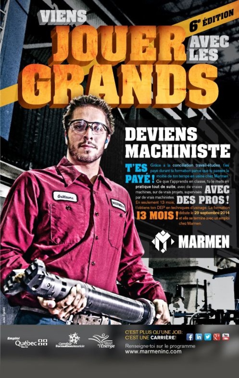 6e cohorte d'usinage