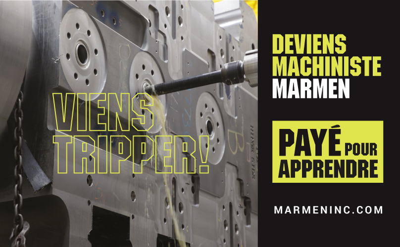 Programme en usinage - Alternance travail-études